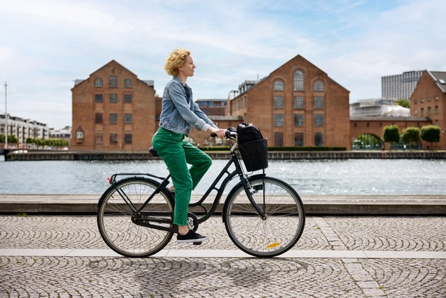 Touristes écoresponsables à Copenhague